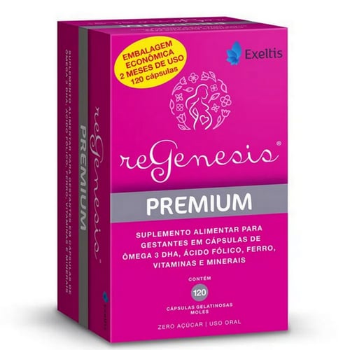 Regenesis Premium Com 120 Cápsulas