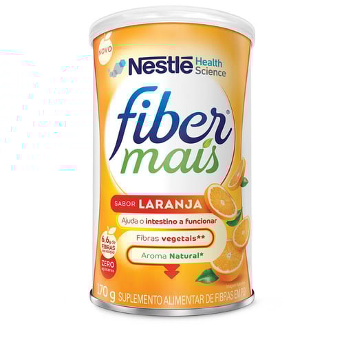 Imagem do produto Regulador Intestinal Fibermais Sabor Laranja 170G
