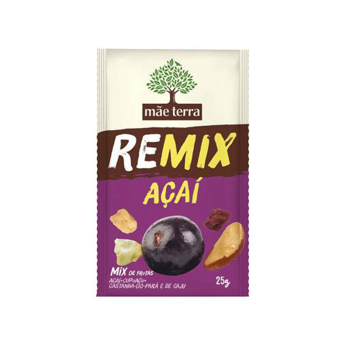 Imagem do produto Remix De Frutas Mãe Terra Açaí 25G