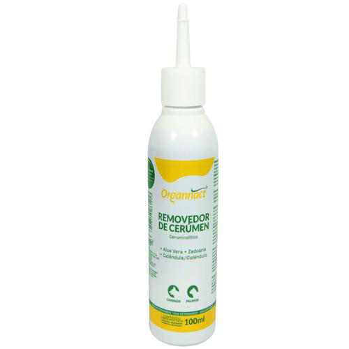 Imagem do produto Removedor De Cerúmen 100Ml Para Cães E Gatos Organnact