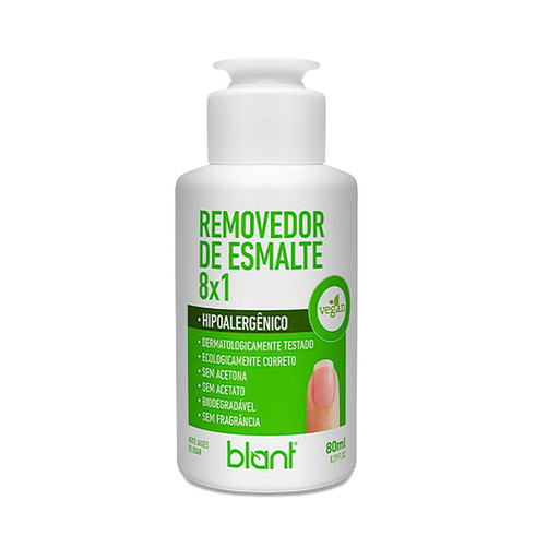 Imagem do produto Removedor De Esmalte Blant Vegano 8X1 80Ml 80Ml