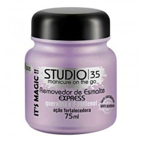 Imagem do produto Removedor De Esmalte Express Studio 35 75Ml Queratina E D Pantenol