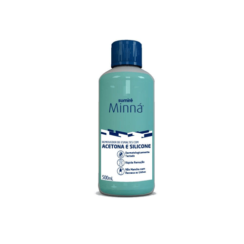 Imagem do produto Removedor Esmalte Minná C/ Acetona 500Ml