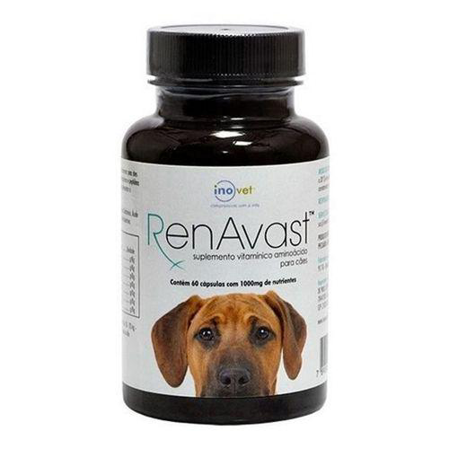 Imagem do produto Renavast Suplemento P/ Cães 1000Mg De Nutrientes C/ 60 Cápsulas Inovet