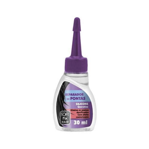 Imagem do produto Reparador De Pontas Soft Fix Silicone Com Queratina 30Ml