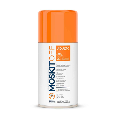 Imagem do produto Repelente De Inseto Mooskitoff Aerossol Com 165Ml Farmax