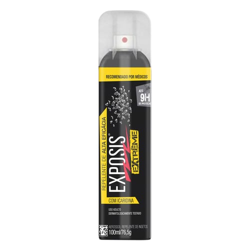 Repelente Exposis Extrême - Com Icaridina Aerosol 100Ml