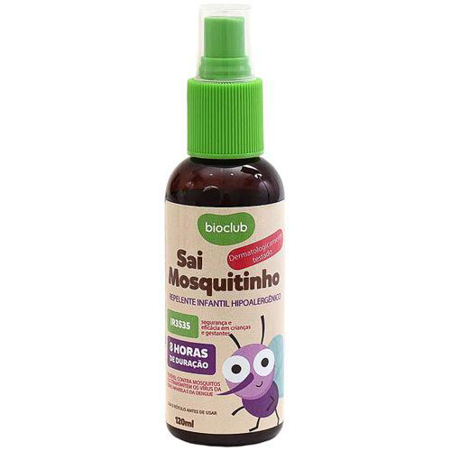 Imagem do produto Repelente Infantil Sai Mosquitinho 120Ml 8H Proteção Bioclub