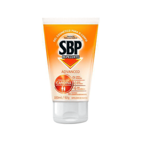 Repelente SBP Advanced - Com Icaridina Gel 100Ml