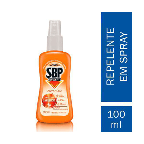 Repelente SBP Advanced Family - Com Icaridina Spray 100Ml