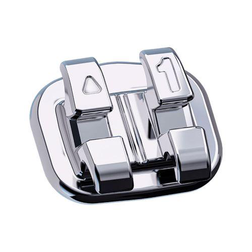 Imagem do produto Reposição Bráquete Advanced Series Metálico Prescrição Capelozza Padrão I Ii Iii .022 Dente 44 Com Gancho Orthometric