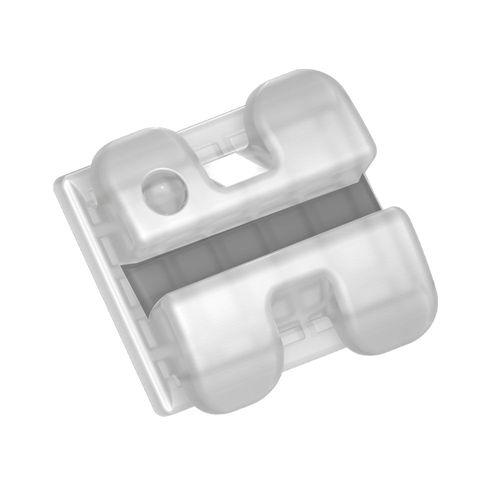 Imagem do produto Reposição De Braquetes Estéticos Cermico Iceram Com Canaleta Metálica Prescrição Roth .022 Dente 3132/4142 Orthometric