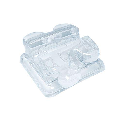 Imagem do produto Reposição De Braquetes Estéticos Cermico Iceram Prescrição Roth .022 Dente 43 Com Gancho Orthometric