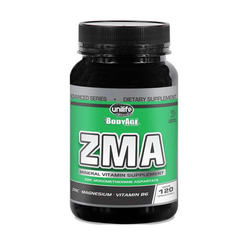 Imagem do produto Repositor Muscular 600Mg Zma Unilife 120 Capsulas Midway