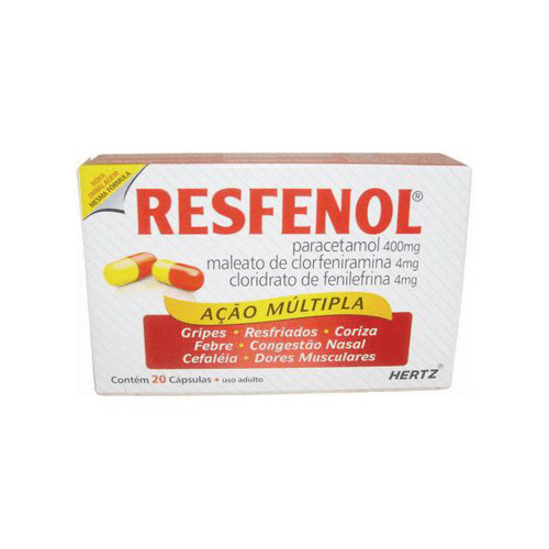 Resfenol - 20 Cápsulas Galenogal