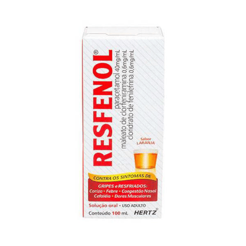 Imagem do produto Resfenol - Sabor Tangerina 40Mg 0,6Mg 0,6Mg C 100Ml