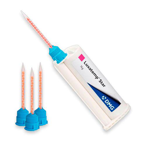 Imagem do produto Resina Bisacrilica Luxatemp Star A1 76G + 15 Pontas Azuis Dmg