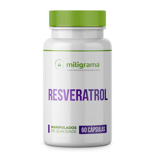 Resveratrol 20Mg Elixir Da Longevidade 60 Cápsulas