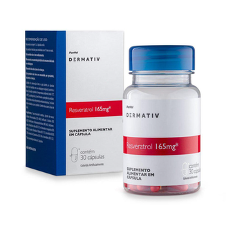 Imagem do produto Resveratrol Panvel Dermativ 165Mg 30 Cápsulas Panvel Farmácias