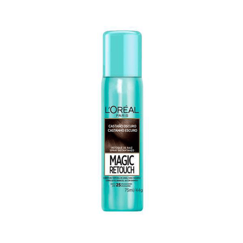 Imagem do produto Retoque De Raíz L'oréal Paris Magic Retouch Castanho Escuro 75Ml