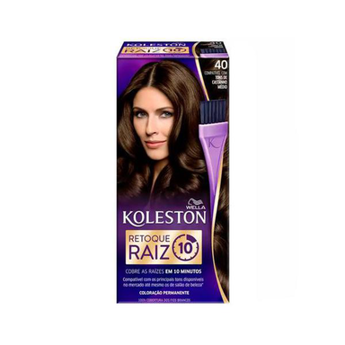 Retoque Para Raiz Koleston Castanho Médio N40 1 Unidade