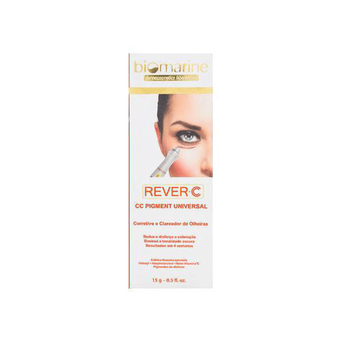 Imagem do produto Reverc Cc Eyes Pigment Universal Biomarine Corretivo E Clareador De Olheiras Com 15G
