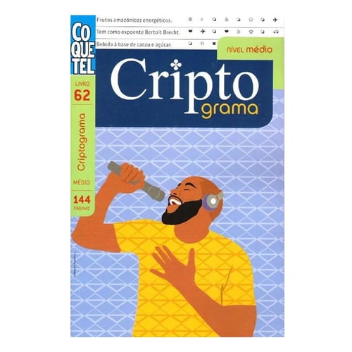 Imagem do produto Revista Coquetel Criptograma Nível Médio