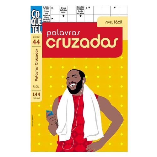 Imagem do produto Revista Coquetel Palavras Cruzadas Nível Fácil