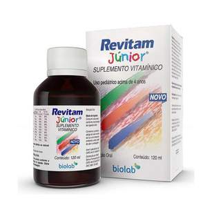 Imagem do produto REVITAN - JUNIOR XAROPE 120ML UNIÃO QUMICA