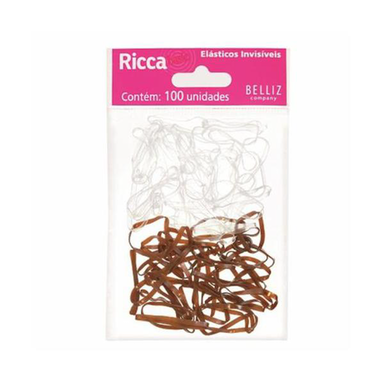 Imagem do produto Ricca Elastico Invisiveis 100Un Ref 3321