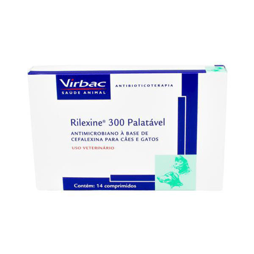 Rilexine 300 Antimicrobiano Para Cães E Gatos