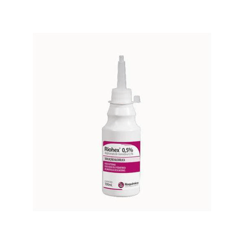 Imagem do produto RIOHEX 0,5% SOLUÇÃO CLOREXIDINA ALCOÓLICA 30ML