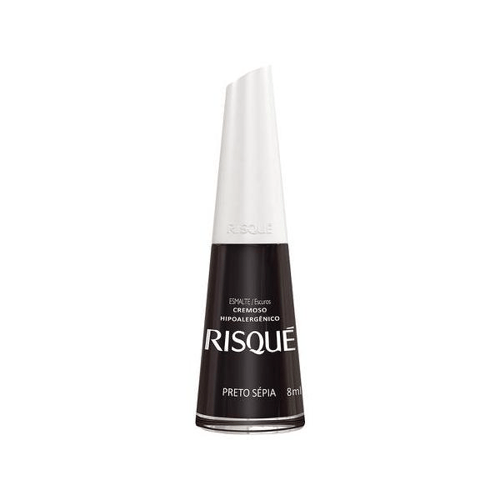 Imagem do produto Risque - Esmalte Cremoso Preto Sepia