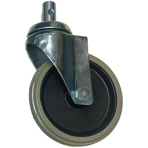 Imagem do produto Roda Com Pneu Maciço 5 Com Garfo Para Cadeira Praxis Sl154 / Sl156
