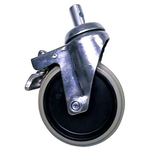 Roda Com Pneu Maciço 5 Com Garfo Praxis Sl156