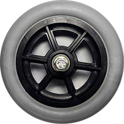 Imagem do produto Roda Com Pneu Maciço 6 Com Rolamento Ortobras