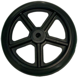 Imagem do produto Roda Com Pneu Maciço Para Cadeira Jaguaribe Pop Ri E Br Aro 6 Furo 10Mm
