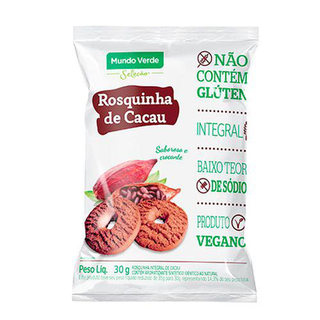 Imagem do produto Rosquinha De Cacau Mundo Verde Seleção 30G
