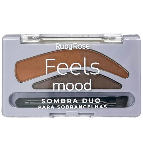 Ruby Rose Feels Mood Sombra Duo Para Sobrancelhas Cor 03