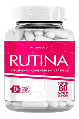 Imagem do produto Rutina 500Mg Antioxidante 60 Caps. Natunéctar Natunectar