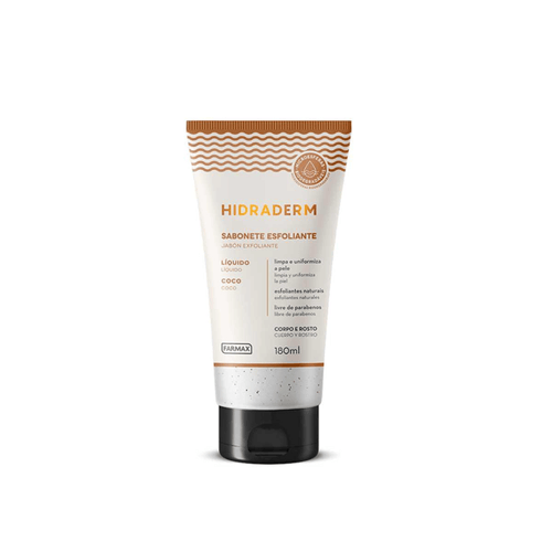 Imagem do produto Sabonete Esfoliante Facial E Corporal Hidraderm Coco Com 180Ml 180Ml