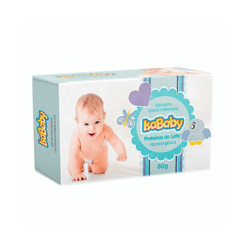 Sabonete Infantil Hidratante Isababy Proteínas Do Leite 80G