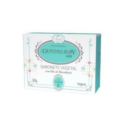 Sabonete Vegetal Giovanna Baby Candy Com 90G