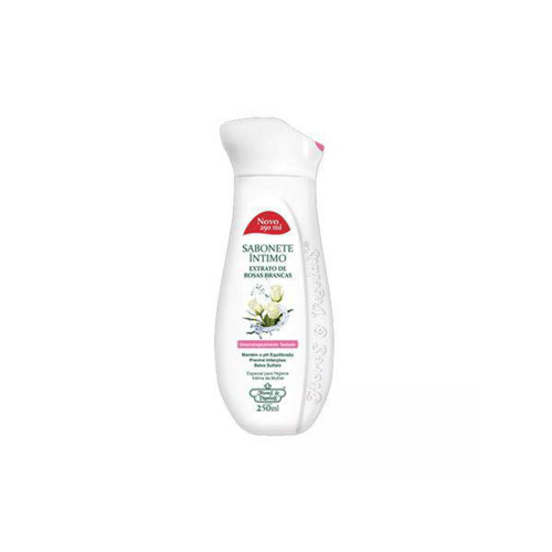 Imagem do produto Sabonete Ãntimo Flores E Vegetais Extrato De Rosas Brancas 250Ml