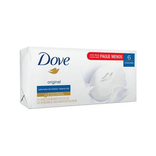 Imagem do produto Sabonete Barra Dove Original 90G Com 6 Unidades Leve Mais Pague Menos