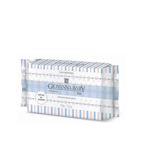 Sabonete Barra Giovanna Baby Azul Notas De Jasmim 90G