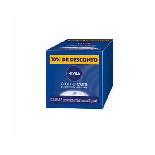 Imagem do produto Sabonete Barra Nivea Creme Care 3 Unidades 90G Cada 10% De Desconto
