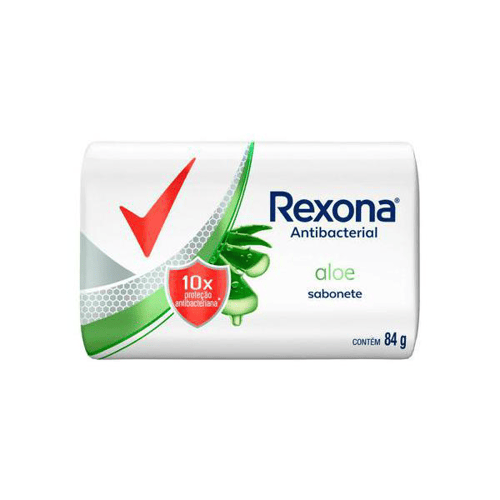 Sabonete Barra Rexona Antibacterial Aloe 84G