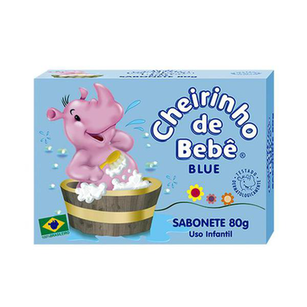 Sabonete Cheirinho - De Bebe Azul 80G