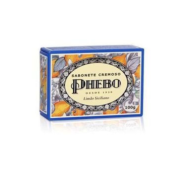 Imagem do produto Sabonete Cremoso Phebo Limão Siciliano Com 100G